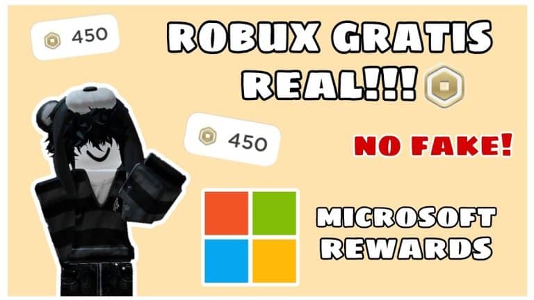 descubre como conseguir robux gratis en microsoft rewards facilmente